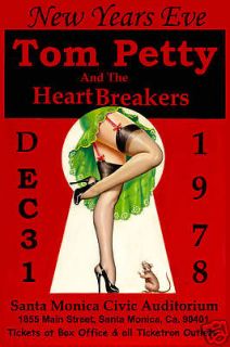 ROCK Tom Petty & Heartbreakers at Santa Monica Civic New Years Eve 