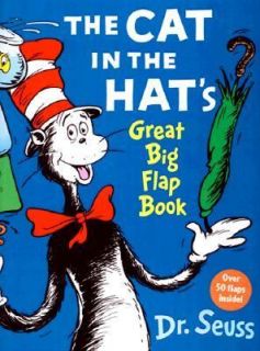 The Cat in the Hats Great Big Flap Book by Dr. Seuss 1999, Board Book 