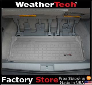WeatherTech® Cargo Liner Trunk Mat   Toyota Sienna   2011 2012   Grey 