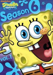 SpongeBob SquarePants Season 6, Vol. 1 DVD, 2009, 2 Disc Set