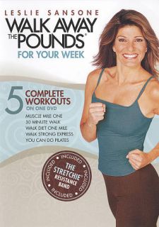 Leslie Sansone Walk Away the Pounds   For Your Week DVD, 2009, With 