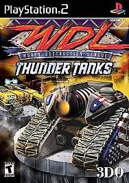 World Destruction League Thunder Tanks Sony PlayStation 2, 2000