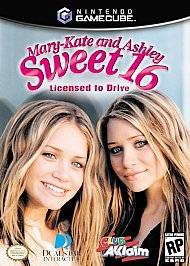 Mary Kate and Ashley Sweet 16    Licensed to Drive Nintendo GameCube 