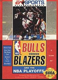 Bulls vs. Blazers and the NBA Playoffs Sega Genesis, 1991