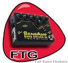 Tech 21 SansAmp Bass DI Driver Pedal, NEW Auth Dealer, with FREE CABLE