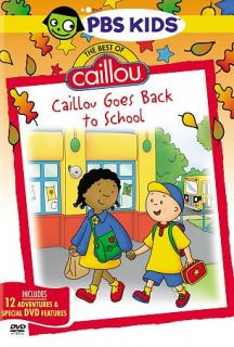 The Best of Caillou Caillou Goes Back to School DVD, 2011