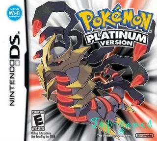 Hot Sell Pokemon Platinum DS English Version Video Game 