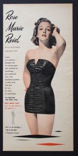 1951 Jan Sterling ‘Ace in the Hole’ Rose Marie Reid Swim Suit 