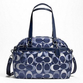 COACH F18376 Coach Addison 3 Color Signature Baby Bag Tote Baby Bag $ 