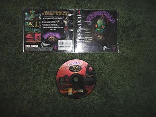 ODDWORLD   ABES ODDYSEE (Sony PlayStation 1, 1997) PS1 PS2 PS3 Black 