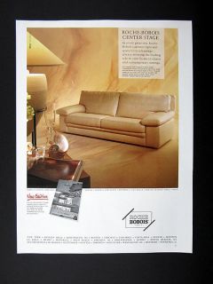    Bobois Hans Hopfer designed Symbole Sofa 1992 print Ad advertisement