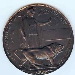 Newly listed DEATH PLAQUE 8cm DIAMETER FULL SIZE COPY MEDAL DEAD MANS 