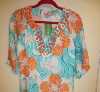 Lilly Pulitzer NWT womens size 2 silk dress in Do the Wave