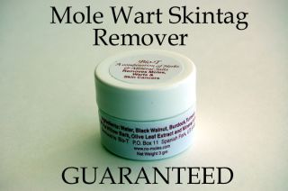 Wart Remover, Mole Remover, Skin Tag Remover. GUARANTEED TO WORK 
