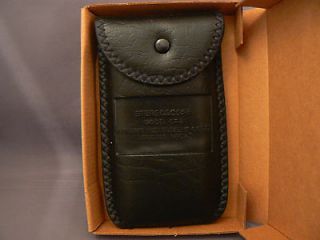 Abrams Folding pocket Stereoscope Mdl. CF 8 in Leather Case / Brand 