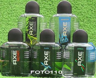 AXE AFTERSHAVE ASST VARIETY 100ml3.5oz NEW  2012