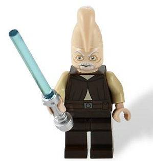 NEW LEGO STAR WARS JEDI MASTER KI ADI MUNDI MINIFIG figure alien 