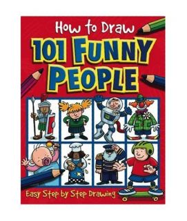 How to Draw 101 Funny People (How to Draw), Dan Green 1842296515