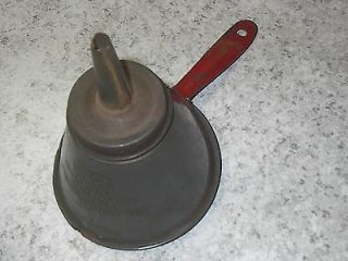 Old Antique Kitchen Canning and Measuring Funnel   Brite Pride 