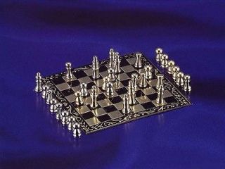 Miniature Chess Set and Board