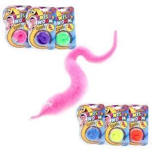 Twisty Worm Small Toy Stocking filler Colours Available   Joke Toy