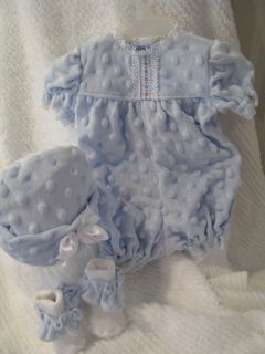 Katies Carousel Boutique Minky Romper Bubble Outfit