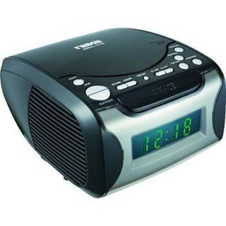 Naxa Digital Alarm Clock With Digital Tuning AM/FM Radio Top Loading 