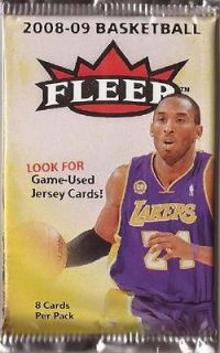08/09 Fleer Basketball Pack (1) Game Used Jersey? Jordan? Derrick Rose 