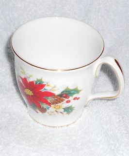Royal Albert Poinsettia China Mug
