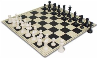 Ivory Chess Set in Board & Traditional Games