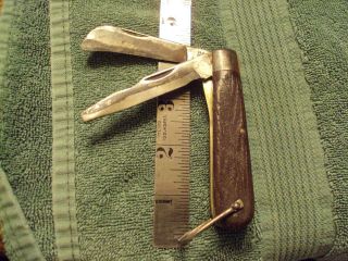 Klein Tools of Chicago USA. 6 7/16in Vintage duel blade Folding Pocket 