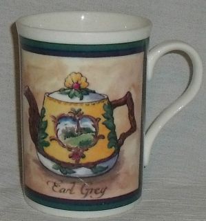   Fine Bone China England Ceylon Earl Grey Tea Mug Cup FREE US Ship