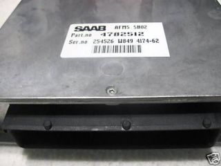 Saab 9 3 Engine Computer 5171848 ECU fuel control 1999 4782512