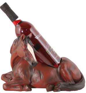   Horse Wine Bottle Holder~Western Decor~Wine Rack~Kitchen Wildlife 4937
