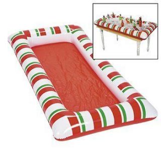 CHRISTMAS Party INFLATABLE Cooler BUFFET Drinks Food CANDY CANE 