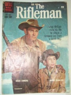 THE RIFLEMAN DELL WESTERN ADVENTURE # 4 JULY SEPT 1960