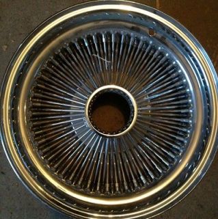 15 X6. Chrome Wire Wheels Rims Set Of 4. New. OG Wire