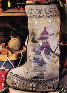 Charles Stocking   Shepherds Bush Christmas cross stitch chart