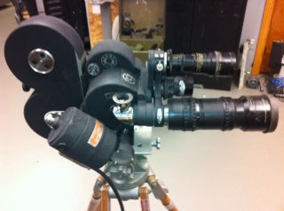 Bell & Howell 71Q Eyemo 35mm Spyder Turret Cine Camera