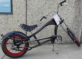 Schwinn Stingray Chopper Bike Adults New Black with Red Detail 