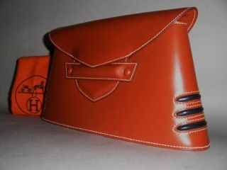 Authentic Hermes Gold Box Shogun Collectors Clutch Bag Excellent~ My 