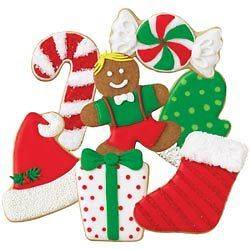 Wilton Winter Holiday 7 pc Cookie Cutter Set NEW