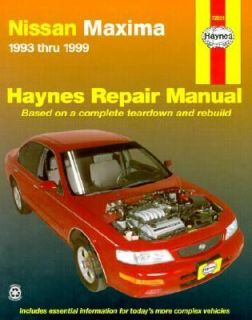 Nissan Maxima Automotive Repair Manual by J. H. Haynes and Bob 