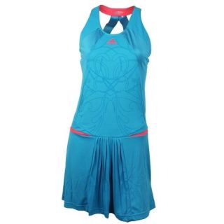 Adidas Girls Adizero Blue Tennis Dress.Girls Tennis Dress. Junior 