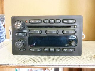 04 06 Buick Rendezvous Am Fm Radio 6 Disc Cd Player 10348261 *