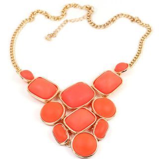 chunky orange necklace in Necklaces & Pendants