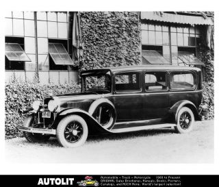 1931 Buick Flxible Hearse Factory Photo