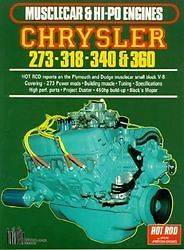 CHRYSLER 273 318 340 360 ENGINE REPORTS DODGE PLYMOUTH