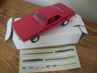 red Plymouth Cuda Cuda Promo model car Ertl 1974 decal sheet 125th 