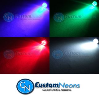 T10 501 6 LED Interior Light Bulb Citroen Saxo VTR VTS Blue Red Green 
